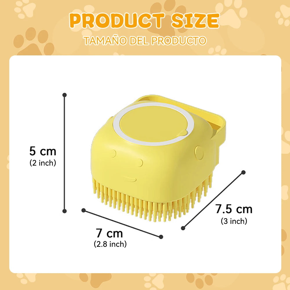 Gentle Pet Bath Brush