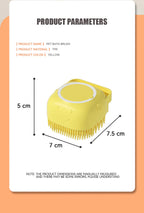 Gentle Pet Bath Brush