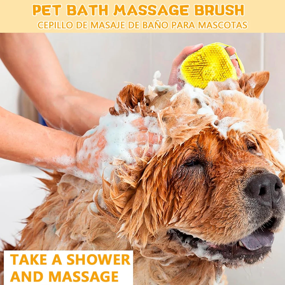 Gentle Pet Bath Brush