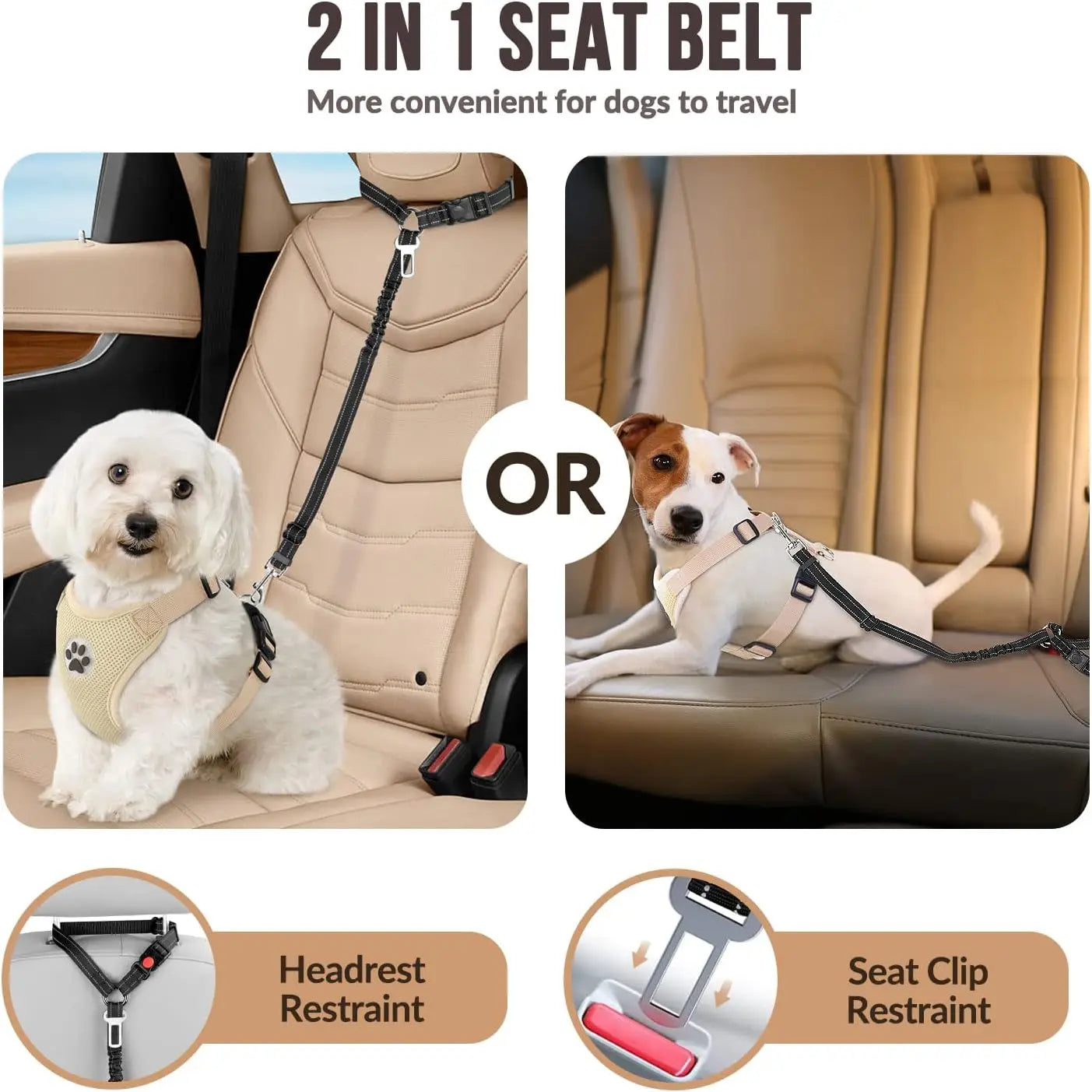 Dog Car Safety Seatbelt